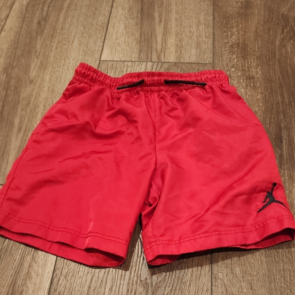 Jordan Kids Red Shorts